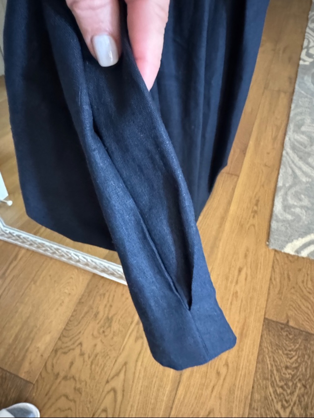 NWOT Zara Classic Belted Jumpsuit Linen Blend - Picture 3 of 10